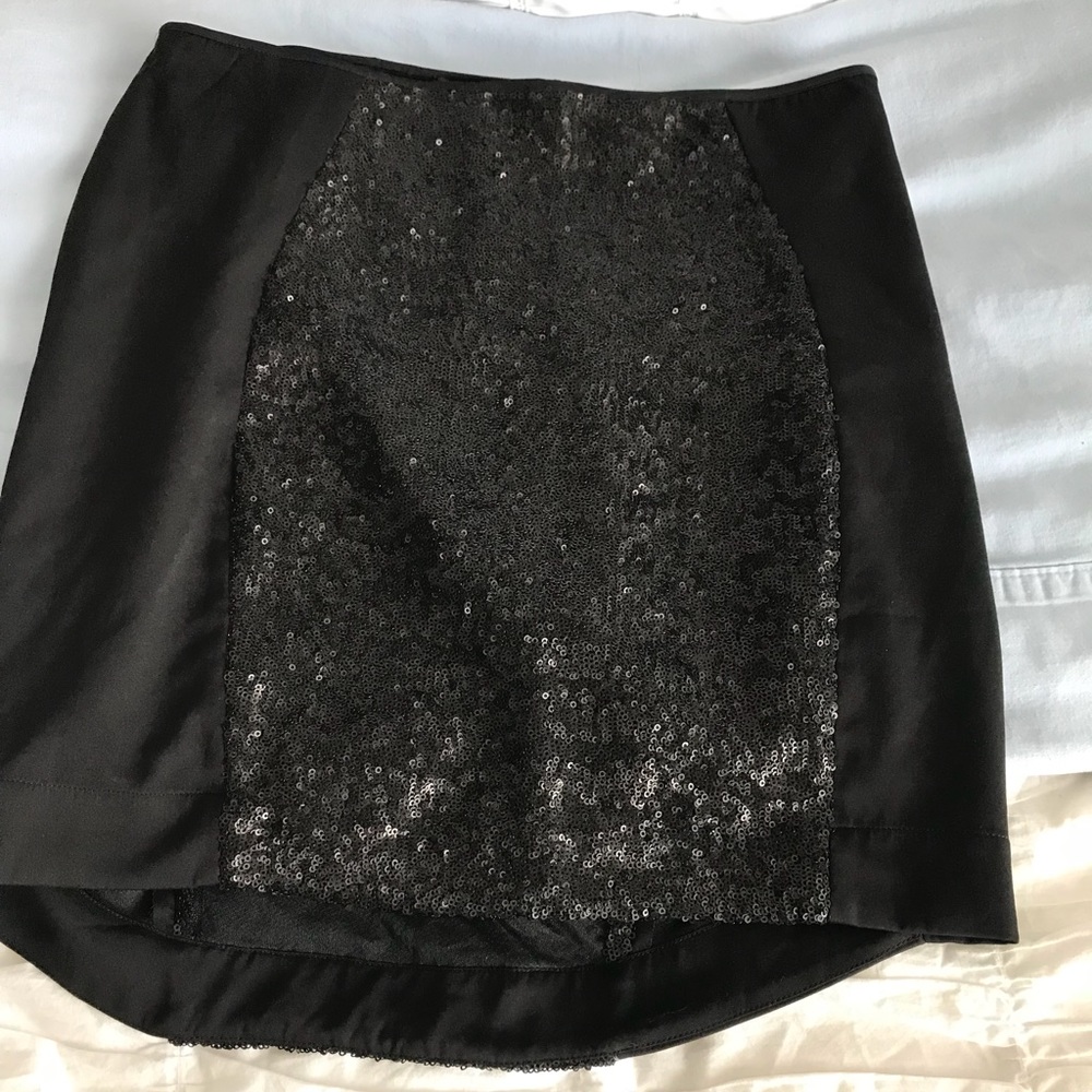 Brazilian sequin bodycon skirt